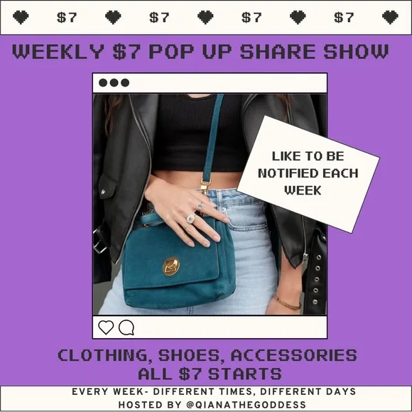 Come visit me live! 💜 $7 pop up TODAY. LET’S GOOOO - Picture 8 of 9